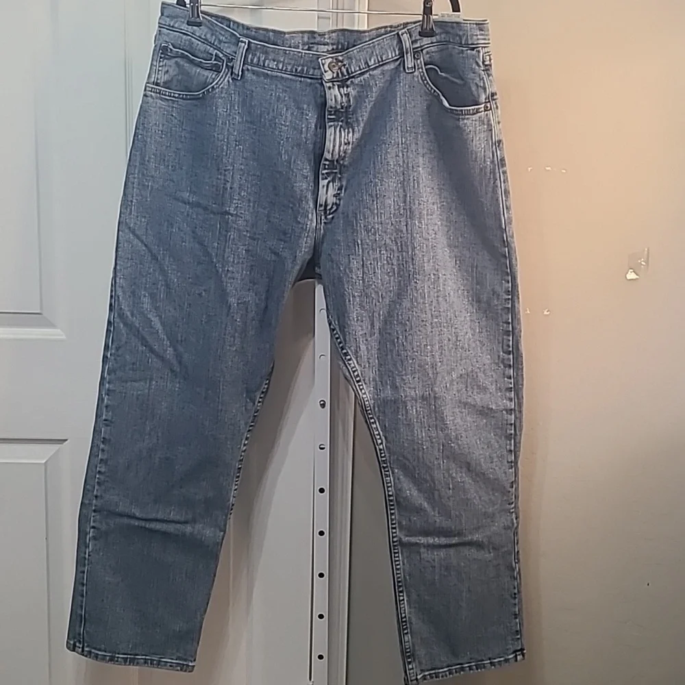 2 Wrangler‎ Men's Straight Blue Jeans Size 42X30